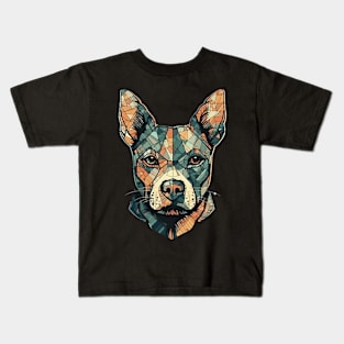 Abstract dog Kids T-Shirt